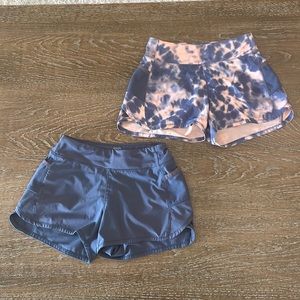 Athleta Girl Record Breaker 3” Shorts (2 pairs)